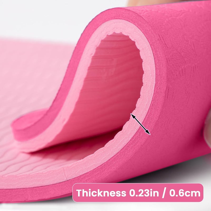 Udefineit 3 Sizes Sewing Machine Mats, Non Slip Sewing Machine Pedal Mats, Reduces Vibrations & Movement, Rubber Pads for Sewings Foot Pedal Mat for Holiday Sewings Gifts, Magenta - Image 4